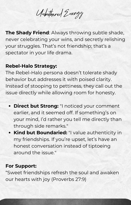 Ebook: Unbothered Energy